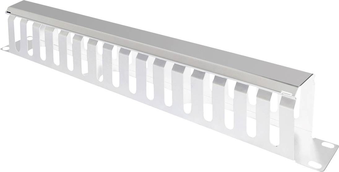 Value 26.99.0303 19 Zoll Netzwerkschrank-Frontblende 1 HE Grau (RAL 7035)