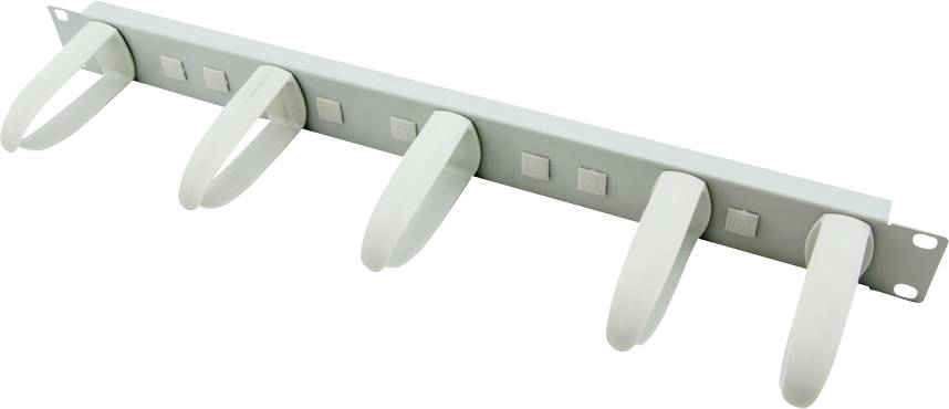 Value 26.99.0345 19 Zoll Netzwerkschrank-Frontblende 1 HE Grau