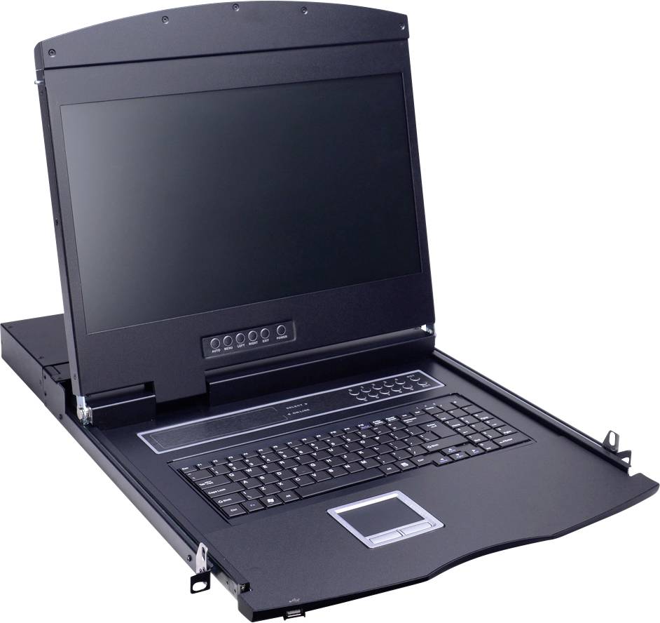 VALUE 19"-KVM-Switch, 8-Port, 48 cm (19") TFT (16:9), VGA, USB, Tastatur DE