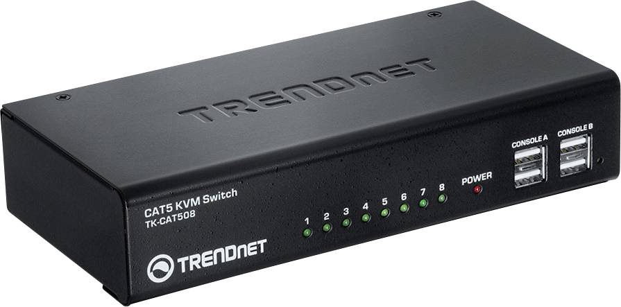 TrendNet TK-CAT508 KVM-Umschalter