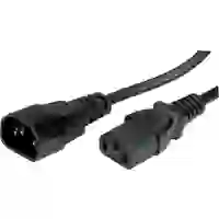 Value 19.99.1510 Strom Verbindungskabel Schwarz 1.00m Value 19.99.1510 Strom Verbindungskabel Schwarz 1.00m