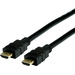 Value HDMI Anschlusskabel HDMI-A Stecker, HDMI-A Stecker 2.00 m Schwarz 11.99.5692 doppelt geschirm