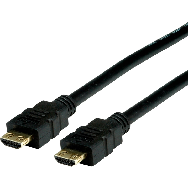 Value HDMI Anschlusskabel HDMI-A Stecker, HDMI-A Stecker 5.00m Schwarz 11.99.5694 4K UHD, doppelt geschirmt HDMI-Kabel Value HDMI Anschlusskabel HDMI-A Stecker, HDMI-A Stecker 5.00m Schwarz 11.99.5694 4K UHD, doppelt geschirmt HDMI-Kabel