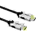 Value HDMI Anschlusskabel HDMI-A Stecker, HDMI-A Stecker 1.50m Schwarz 11.99.5941 doppelt geschirmt HDMI-Kabel