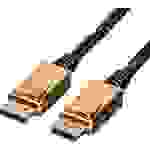 Roline DisplayPort Anschlusskabel DisplayPort Stecker, DisplayPort Stecker 5.00m Schwarz/Gold 11.04.5647 Geschirmt