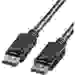 Roline DisplayPort Anschlusskabel DisplayPort Stecker, DisplayPort Stecker 10.00m Schwarz 11.04.5609 Geschirmt DisplayPort-Kabel