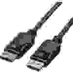 Roline DisplayPort Anschlusskabel DisplayPort Stecker, DisplayPort Stecker 7.50m Schwarz 11.04.5765 Geschirmt DisplayPort-Kabel