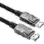 Roline DisplayPort Anschlusskabel DisplayPort Stecker, DisplayPort Stecker 2.00m Schwarz 11.04.5881 Geschirmt DisplayPort-Kabel