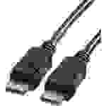 Value DisplayPort Anschlusskabel DisplayPort Stecker, DisplayPort Stecker 2.00 m Schwarz 11.99.5602
