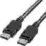 Value DisplayPort Anschlusskabel DisplayPort Stecker, DisplayPort Stecker 3.00m Schwarz 11.99.5763 Geschirmt DisplayPort-Kabel