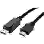 Value DisplayPort / HDMI Adapterkabel DisplayPort Stecker, HDMI-A Stecker 1.50m Schwarz 11.99.5779 Geschirmt DisplayPort-Kabel