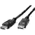 Roline DisplayPort Anschlusskabel DisplayPort Stecker, DisplayPort Stecker 1.00m Schwarz 11.04.5810 Geschirmt DisplayPort-Kabel