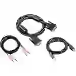 TrendNet KVM Anschlusskabel [1x DVI-Stecker 18+5pol., USB 2.0 Stecker A, Klinkenstecker 3.5mm - 1x DVI-Stecker 18+5pol., USB 2.0 TrendNet KVM Anschlusskabel [1x DVI-Stecker 18+5pol., USB 2.0 Stecker A, Klinkenstecker 3.5mm - 1x DVI-Stecker 18+5pol., USB 2.0