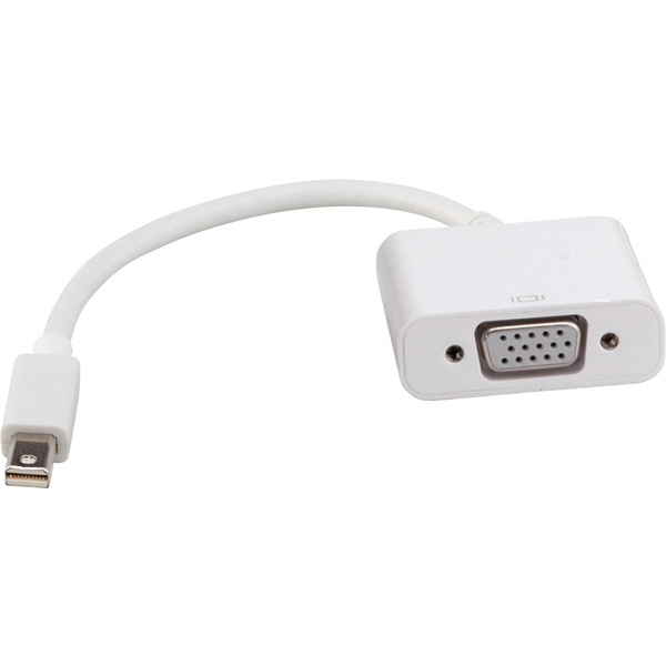 Roline USB-C™ / VGA Adapterkabel USB-C™ Stecker, VGA 15pol. Buchse 0.10m Weiß 12.03.3140 USB-C™-Displaykabel