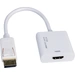 Roline DisplayPort / HDMI Adapterkabel DisplayPort Stecker, HDMI-A Buchse 0.15m Weiß 12.03.3160 DisplayPort-Kabel Roline DisplayPort / HDMI Adapterkabel DisplayPort Stecker, HDMI-A Buchse 0.15m Weiß 12.03.3160 DisplayPort-Kabel