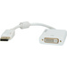 Roline DisplayPort / DVI Adapterkabel DisplayPort Stecker, DVI-D 24+1pol. Buchse 0.15m Grau 12.03.3136 DisplayPort-Kabel
