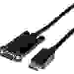 Value DisplayPort / VGA Adapterkabel DisplayPort Stecker, VGA 15pol. Stecker 3.00m Schwarz 11.99.5803 DisplayPort-Kabel