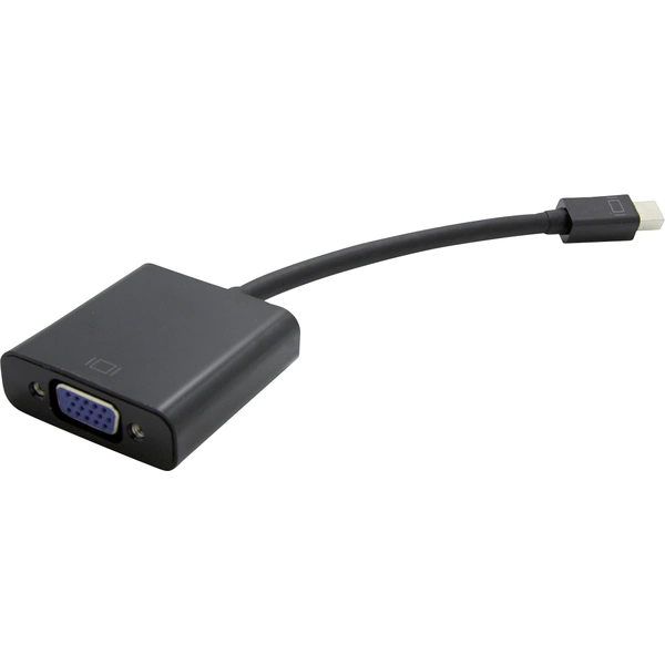 Value Mini-DisplayPort / VGA Adapterkabel Mini DisplayPort Stecker, VGA 15pol. Buchse 0.15m Schwarz 12.99.3125 DisplayPort-Kabel Value Mini-DisplayPort / VGA Adapterkabel Mini DisplayPort Stecker, VGA 15pol. Buchse 0.15m Schwarz 12.99.3125 DisplayPort-Kabel
