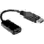 Value DisplayPort / HDMI Adapterkabel DisplayPort Stecker, HDMI-A Buchse 0.15 m Schwarz 12.99.3138