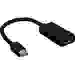 Value Mini-DisplayPort / HDMI Adapterkabel Mini DisplayPort Stecker, HDMI-A Buchse 0.15 m Schwarz 1