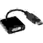 Value DisplayPort / DVI Adapterkabel DisplayPort Stecker, DVI-D 24+1pol. Buchse 0.15 m Schwarz 12.9