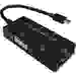 Value Mini-DisplayPort / DVI Adapterkabel Mini DisplayPort Stecker, DVI-I 18+5pol. Buchse 0.10m Schwarz 12.99.3154