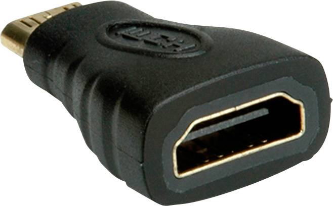 Value 12.99.3152 Adapter [1x HDMI-Stecker C Mini - 1x HDMI-Buchse] Schwarz