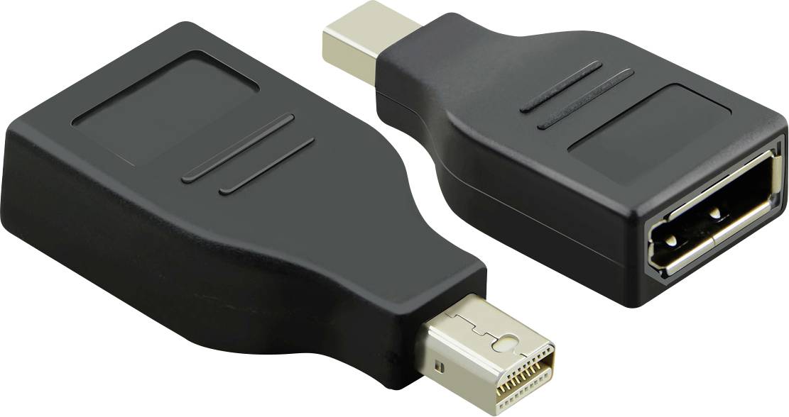 Value 12.99.3161 Adapter [1x Mini-DisplayPort Stecker - 1x DisplayPort Buchse] Schwarz