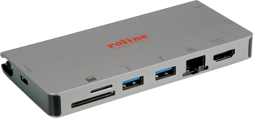 Roline Notebook Dockingstation Passend für Marke Dockingstations: Universal