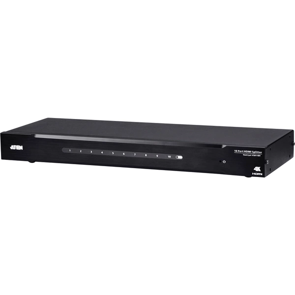 ATEN VS0110HA 10 Port HDMI-Splitter Ultra HD-fähig 4096 x 2160 Pixel Schwarz ATEN VS0110HA 10 Port HDMI-Splitter Ultra HD-fähig 4096 x 2160 Pixel Schwarz