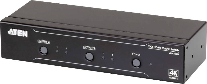 ATEN VM0202H HDMI-Matrix-Switch 4096 x 2160 Pixel