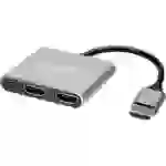 Value 14.99.3585 HDMI-Splitter 3840 x 2160 Pixel Silber Value 14.99.3585 HDMI-Splitter 3840 x 2160 Pixel Silber