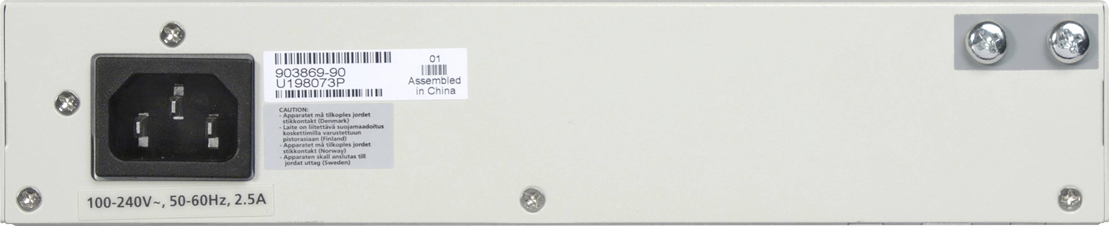 Alcatel-Lucent OmniSwitch 6350-P10 - Switch - L3 - managed - 8 x 10/100/1000 + 2 x Kombi-Gigabit-SFP - an Rack montierba