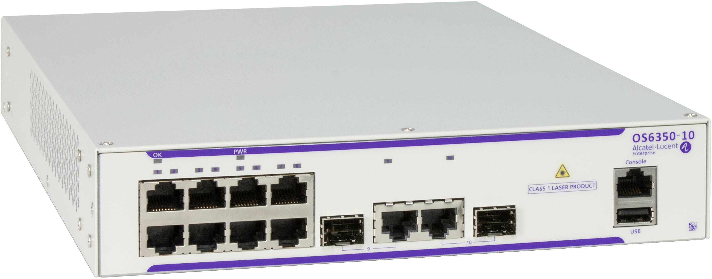 Alcatel-Lucent Enterprise OS6350-10 Netzwerk Switch 10 Port 20 GBit/s