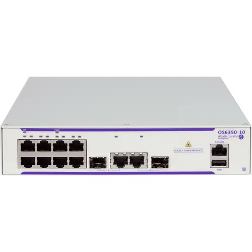 Alcatel-Lucent Enterprise OS6350-10 Netzwerk Switch 10 Port 20 GBit/s Alcatel-Lucent Enterprise OS6350-10 Netzwerk Switch 10 Port 20 GBit/s