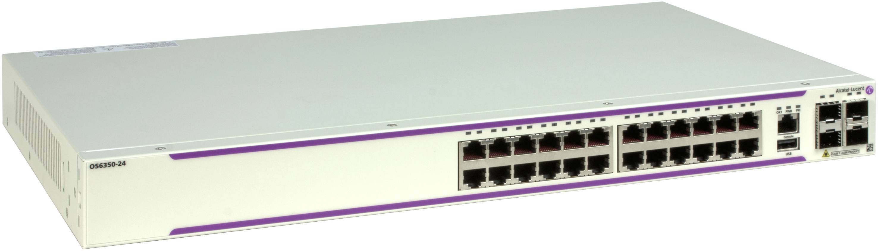 Alcatel-Lucent Enterprise OS6350-24-EU OS6350-24 Netzwerk Switch 24 Port 56 GBit/s