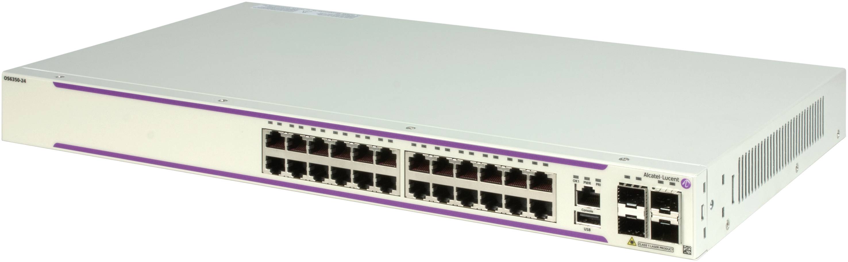 Alcatel-Lucent Enterprise OS6350-24 Netzwerk Switch 24 Port 56 GBit/s