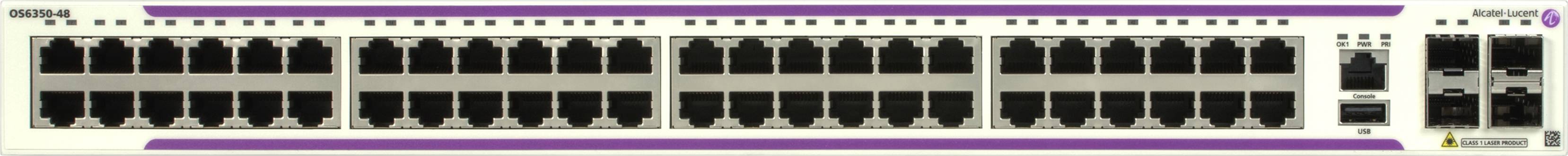 Alcatel-Lucent Enterprise OS6350-48 Netzwerk Switch OS6350-48-EU 48 Port 100 GBit/s