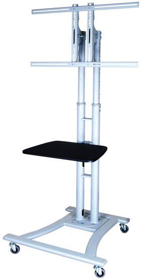 Value 17.99.1320 TV-Rollwagen Neigbar, Höhenverstellbar