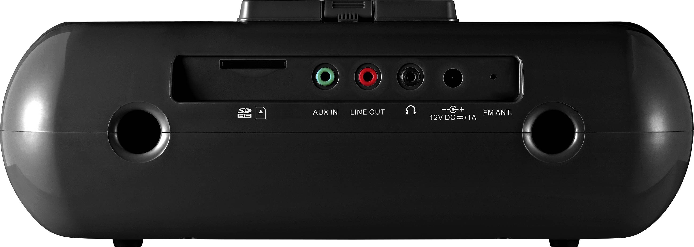 Sangean DCR-10 Tischradio DAB+, DAB, UKW Apple-Dock, AUX, SD Akku-Ladefunktion, Aufnahmefunktion, Inkl. Fernbedienung