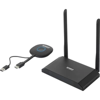 SpeaKa Professional SP-VShare Drahtloses 4K UHD Präsentationssystem 4fach Multi Viewer, Digital Whiteboard-Funktion, Sicher SpeaKa Professional SP-VShare Drahtloses 4K UHD Präsentationssystem 4fach Multi Viewer, Digital Whiteboard-Funktion, Sicher