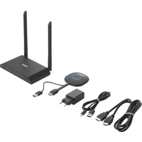SpeaKa Professional SP-VShare Drahtloses 4K UHD Präsentationssystem 4fach Multi Viewer, Digital Whiteboard-Funktion, Sicher SpeaKa Professional SP-VShare Drahtloses 4K UHD Präsentationssystem 4fach Multi Viewer, Digital Whiteboard-Funktion, Sicher