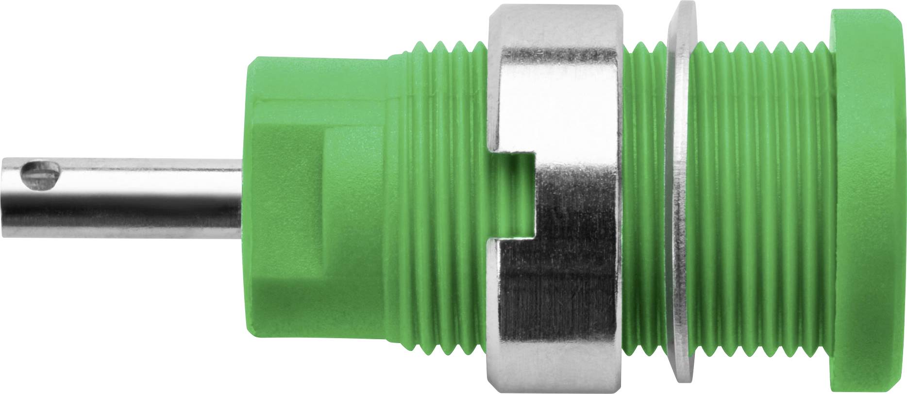 Schützinger DI SEB 6525 Ni / GN Sicherheits-Einbaubuchse Grün