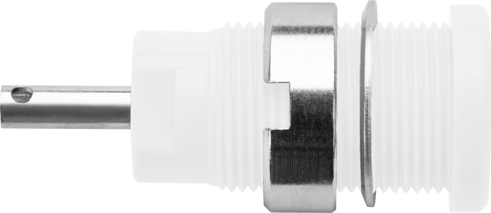 Schützinger DI SEB 6525 Ni / WS Sicherheits-Einbaubuchse Weiß