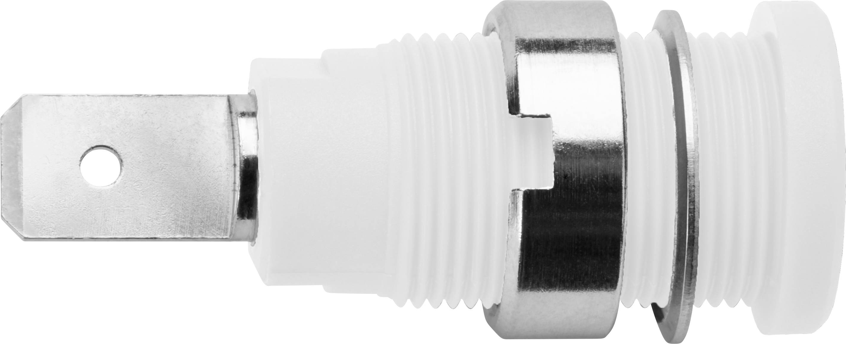 Schützinger DI SEB 7080 Ni / WS Sicherheits-Einbaubuchse Weiß