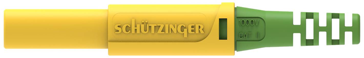 Schützinger DI SFK 30 S Ni / OK / GNGE Sicherheits-Federkorbstecker Grün-Gelb 1St.