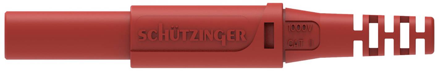 Schützinger DI SFK 30 S Ni / OK / RT Sicherheits-Federkorbstecker Rot 1St.