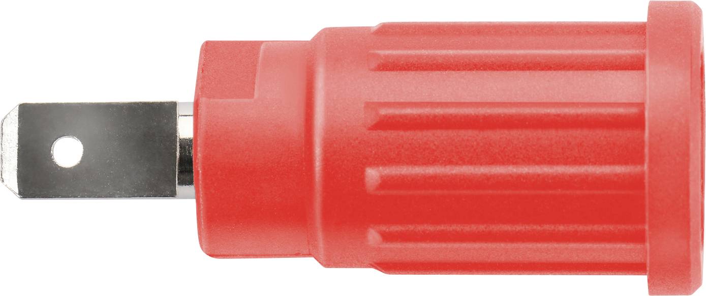 Schützinger SEPB 7089 Ni / RT Sicherheits-Einpressbuchse Rot