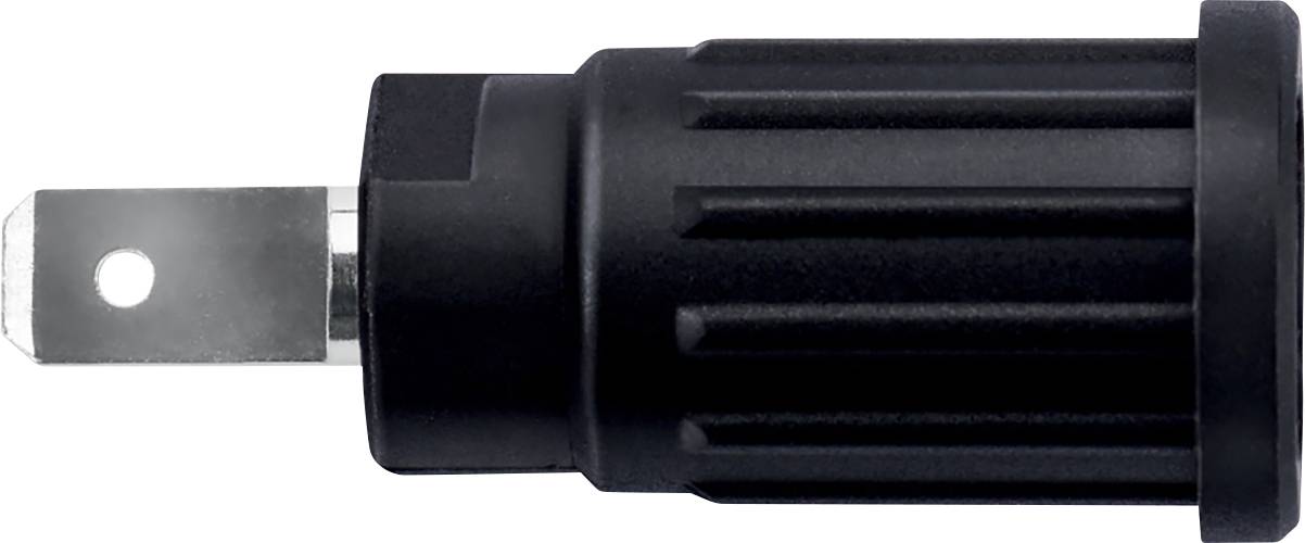 Schützinger SEPB 7089 Ni / SW Sicherheits-Einpressbuchse Schwarz