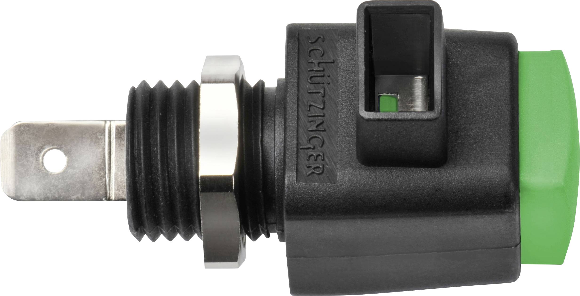 Schützinger ESD 798 / GN Sicherheits-Schnelldruckklemme Grün 16A 20St.
